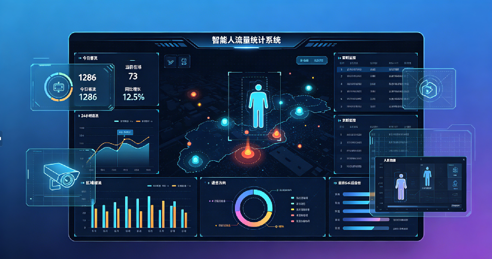 【每日科普 26】展馆智慧升级|人流量统计软件,让展厅运营数据看得见、管得清 【每日科普 26】展馆智慧升级|人流量统计软件,让展厅运营数据看得见、管得清