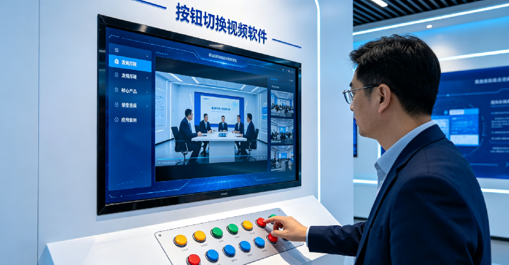 【每日科普 28】展厅互动利器|物理按钮切换视频软件,一键触发沉浸式内容展示 【每日科普 28】展厅互动利器|物理按钮切换视频软件,一键触发沉浸式内容展示